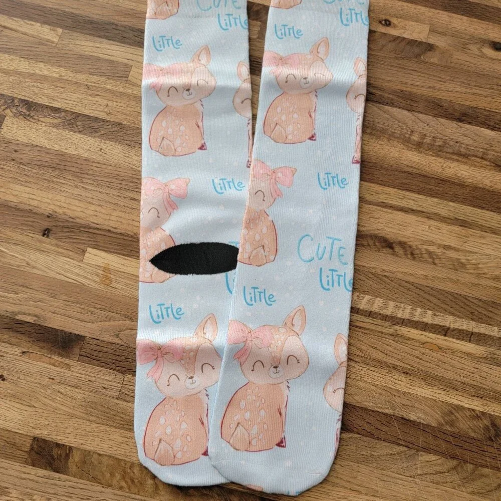Cute Little Deer Compression Socks/Diabetic Health Socks